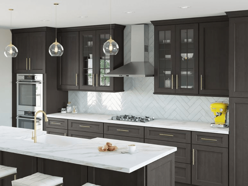 Glass-Front Cabinets 