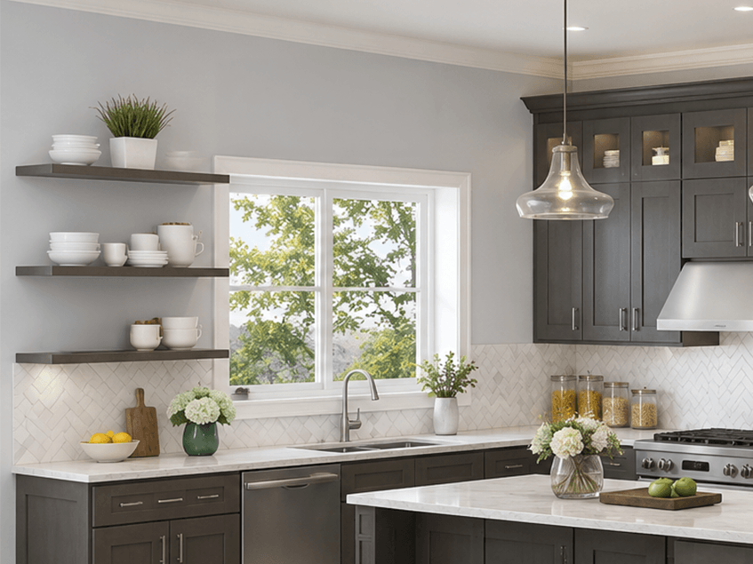 Open Shelving